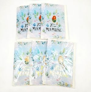 LOT OF 6 Natural Life Mermaid Gift Card w Pin
